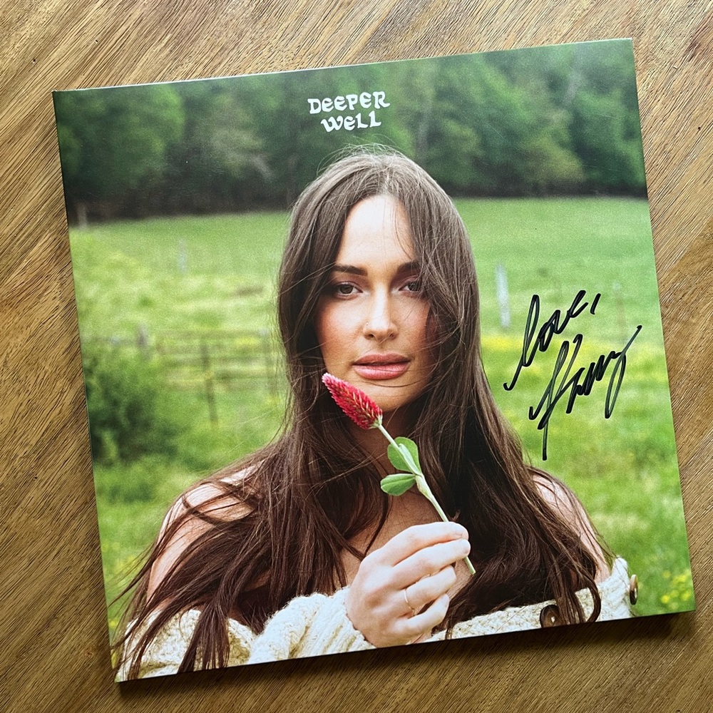 Autographed Kacey Musgraves Vinyl - Deeper Well - Never Used